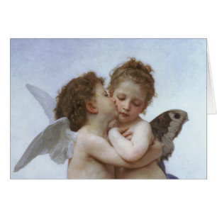 Cupid och Psyche som Babys Hälsningskort