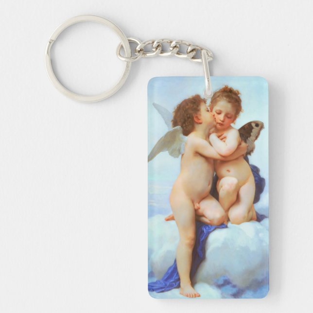 Cupid och Psyche som Children Nyckelring (Framsidan)