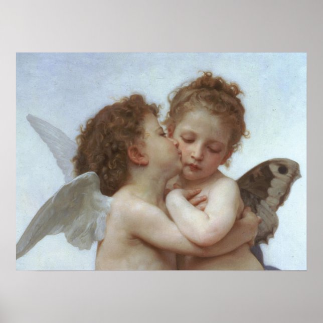 Cupid och Psyche som Children Poster (Framsidan)