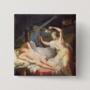Cupid och psyken knapp