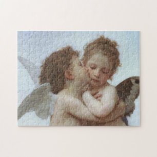 Cupid och psyken som barn pussel