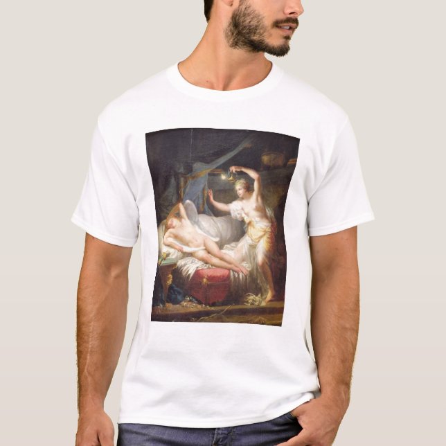 Cupid och psyken tee shirt (Framsida)
