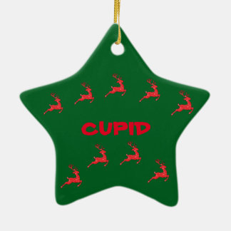 CUPID-ORNAMENT i Färg.. Julgransprydnad Keramik