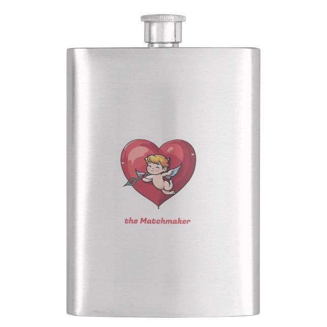 Cupid på Red Heart Fickplunta (Framsidan)