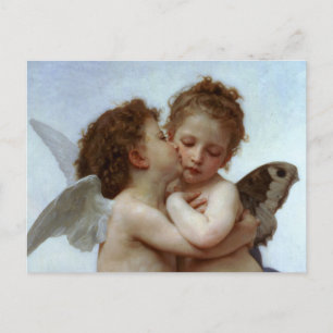 Cupid & Psyche as Children Vykort