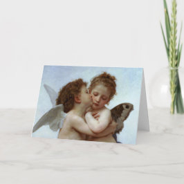 Cupid & Psyche som Children Valentine Helgkort