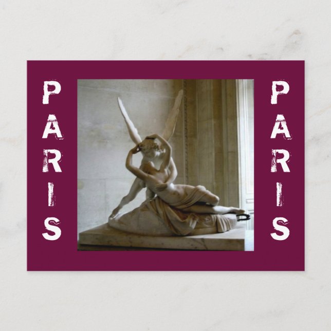 Cupid + Psyche Vykort (Framsida)