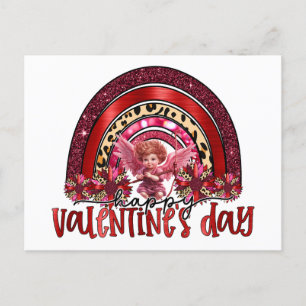 Cupid rainbow valentine's day kärlek bålpil kärlek helg vykort