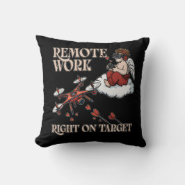 Cupid Remote Work, Valentine’s Day Kudde