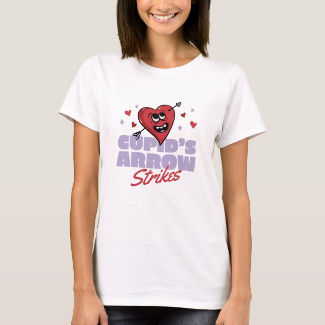 CUPID:S ARROW-STREJKOR T SHIRT (Framsida)