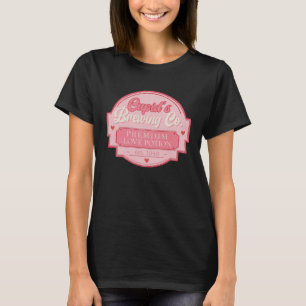 Cupid s Brewing Co Kärlek Potions Valentine Matchi T Shirt