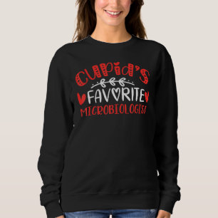 Cupid S Favorite Microbiolog Romantik Par me T Shirt