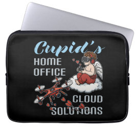 Cupid’s Home Office, Drone Valentine’s Day Laptop Fodral