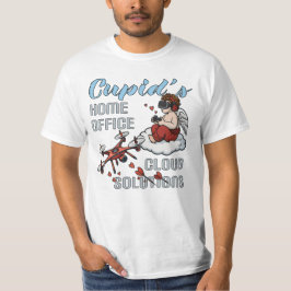 Cupid’s Home Office, Drone Valentine’s Day T Shirt