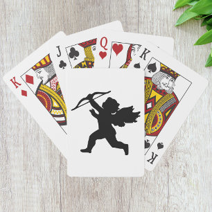 Cupid Silhouette-uppspelningskort Casinokort