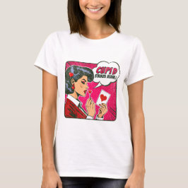 Cupid slår till igen - Alla hjärtans dag T Shirt
