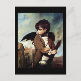 Cupid som länkpojke vykort