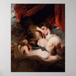 Cupid som Untying zonen av Venus av Joshua Poster