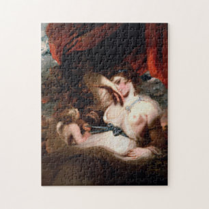 Cupid som Untying zonen av Venus Pussel