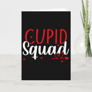 Cupid Squad Hjärtan Alla Hjärtans Dag Cupider Par Kort