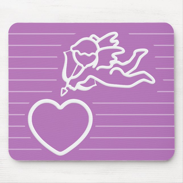 Cupid Strejka anpassningsbar mousserande Musmatta (Framsidan)