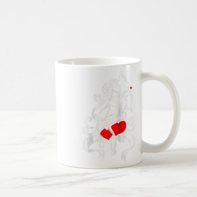 Cupid Tatto My Valentine - Matching Par Ragla Kaffemugg (Höger)