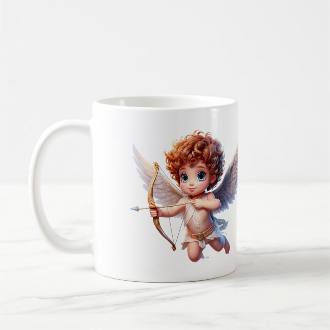 Cupid under flygning kaffemugg (Vänster)