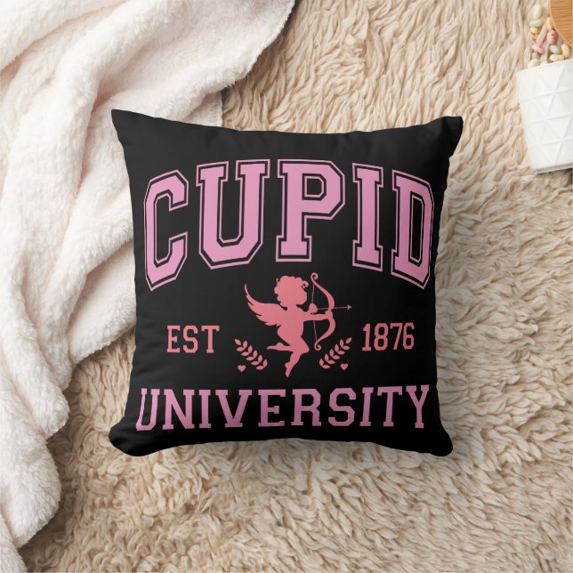 Cupid Universiteten Valentine Gift Kudde (Filt)