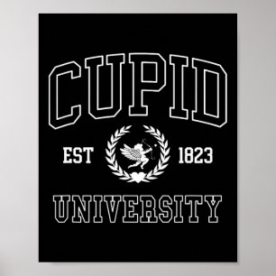 Cupid University College Alla hjärtans dag Trendig Poster