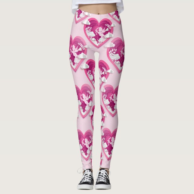 cupid valentin leggings (Framsida)