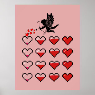 Cupid, Valentines day Poster