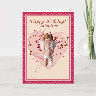 Cupid Valentines födelsedagskort Helgkort