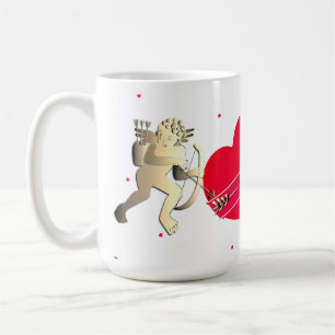Cupid Valentines Hearts Mugg