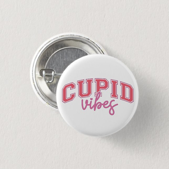 Cupid Vibes Knapp (Framsida & baksida)