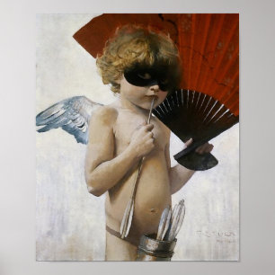 Cupid vid Mask Boll Poster