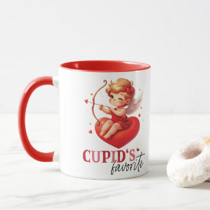 Cupidas Favorite Alla hjärtans dag Mugg