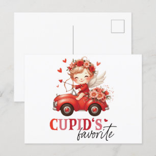 Cupidas Favorite Alla hjärtans dag Vykort