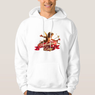 "Cupidas flygning: A Valentines Day Elegance" Hoodie