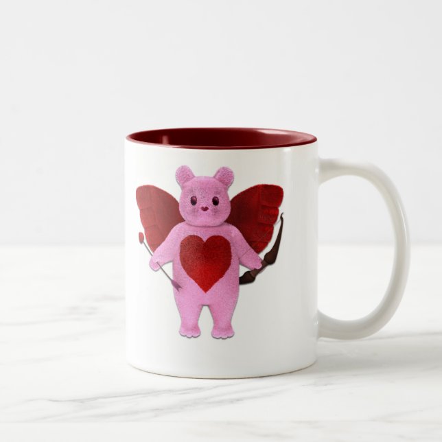 Cupidbjörnmugg Två-Tonad Mugg (Höger)