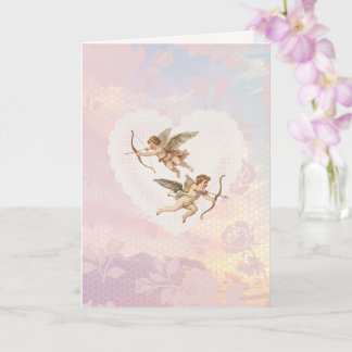 Cupid's Arrow Valentine's Day Card Kort