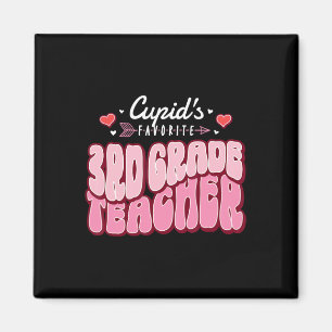 Cupids favorit 3:e klass lärare Alla hjärtans dag Magnet