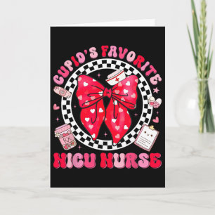 Cupids Favorit Nicu Sjuksköterska Alla Hjärtans Da Kort
