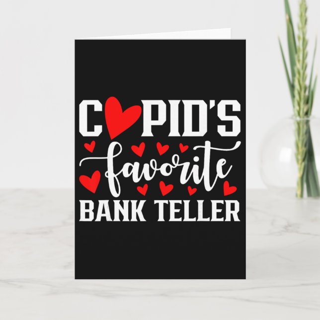 Cupids Favorit Nk Teller Sött Hjärta Alla Hjärtans Kort (Framsida)