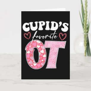 Cupids Favorit Ot Glad Valentine Kläder Kort