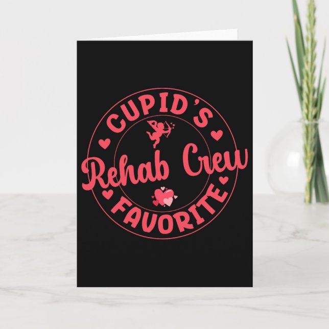 Cupid's Favorit Rehab Team Valentine Pt Ot Slp Th Kort (Framsida)