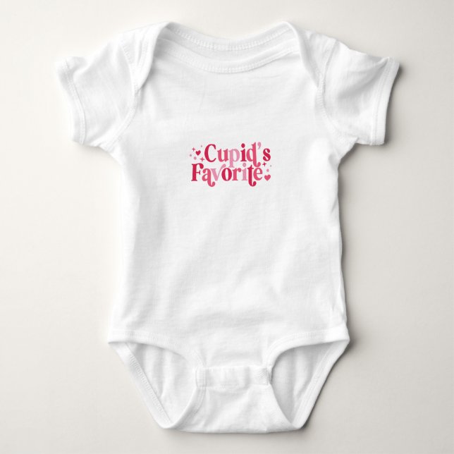 Cupids favoritdräkt Baby T Shirt (Framsida)