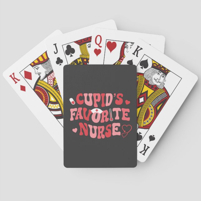 Cupids Favorite Nurse Casinokort (Baksidan)