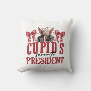Cupids favoritpresident Valentine Trump Kudde