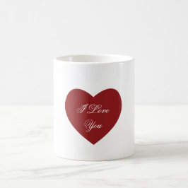 Cupids Hearts Magic Kärlek Mugg - jag Kärlek du av