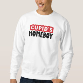Cupids Homeboy Valentines day Manar Lång Ärmad Tröja